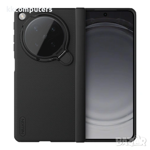 NILLKIN Super Frosted Shield Prop Магнитен Калъф за Oppo Find N6 5G - PC, Прозрачно капаче-стойка, 2