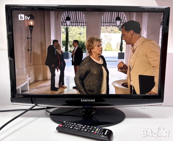 Перфектен! Телевизор Samsung SyncMaster 2333HD, 23-инчов,  LCD, Full HD, снимка 3 - Телевизори - 55239856