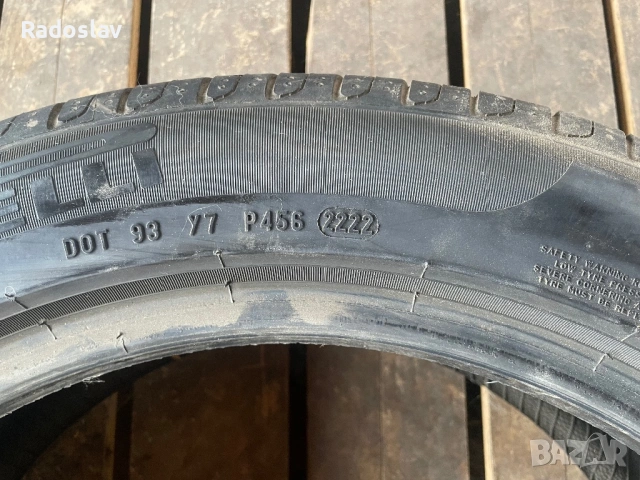 1-брой лятна гума 225/50/18 Pirelli dot 2022, снимка 6 - Гуми и джанти - 54579930