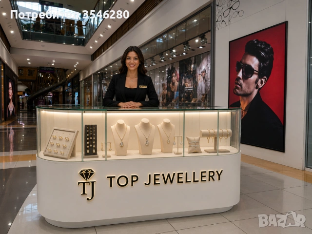 Луксозен дизайнерски Mall Kiosk за бижутерия, часовници и премиум аксесоари , снимка 5 - Друго търговско оборудване - 54891390