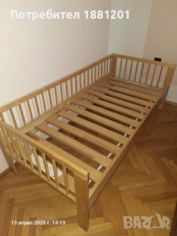 Детско креватче, легло от Икеа Sultan Lade 70/160см, снимка 2 - Мебели за детската стая - 54182066