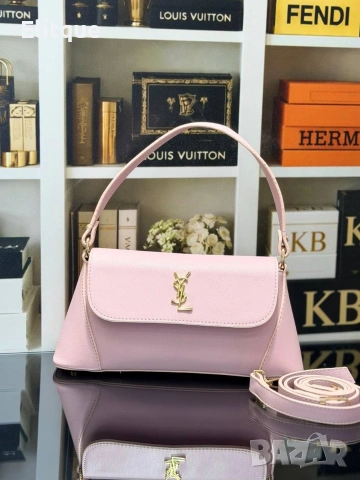 чанти 👜 Yves S𝐚𝐢𝐧𝐭 𝐋𝐚𝐮𝐫𝐞𝐧𝐭 🔂𝐒𝐈𝐙𝐄:↕️𝟏𝟑 𝐜𝐦 ↔️𝟐𝟖𝐜𝐦 ✅ , снимка 4 - Чанти - 54485225