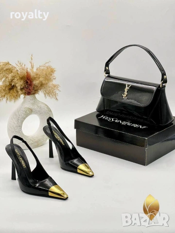 Yves Saint Laurent Нови Дамски Сандали на Ток Различни Цветове , снимка 10 - Сандали - 55093941