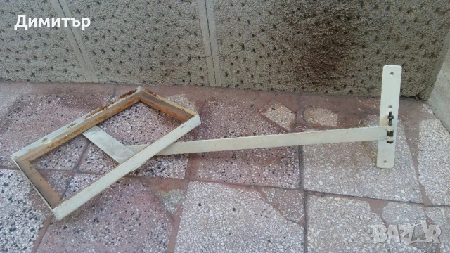 Метална подвижна помощна маса плот 