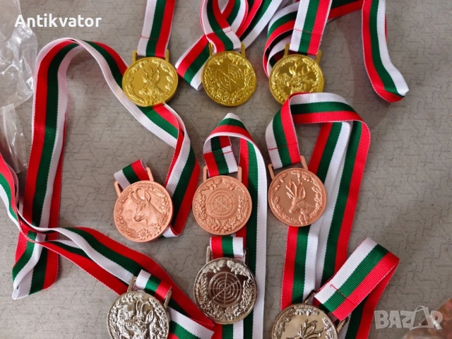 Медали за ловни трофеи сръндак, елен, д.коза - лов и риболов