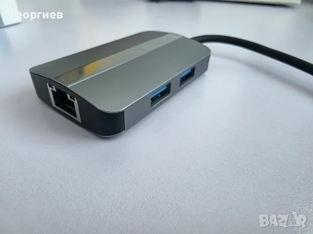 Адаптер type C с 5 входа, снимка 8 - Кабели и адаптери - 55396072