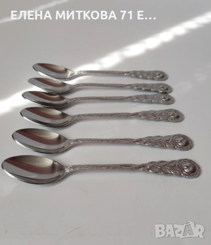 *Хилдесхаймска роза*десертни прибори нов комплект от 15 части, снимка 6 - Прибори за хранене, готвене и сервиране - 54115393