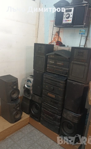 Аудио системи SONY - PANASONIC - AIWA- PHILIPS -JVC - SHARP - TECHNICS , снимка 9 - Аудиосистеми - 51622720