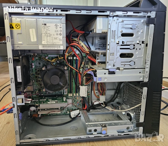 Lenovo ThinkCentre intel i5 2500 4x3.70 Ghz | Nvidia GT 610 1GB | 16GB RAM | SSD + HDD|RS232|WiFi+BT, снимка 3 - За дома - 54667400
