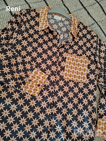 Ефектна риза от сатен VILA, L номер