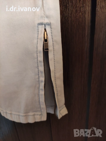 светли дънки с перли и камъчета на Geisha, снимка 4 - Дънки - 54003729