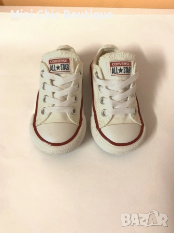 Converse All Star бебешки кецове №20 (11.5 см) – за прохождане, оригинални, много запазени