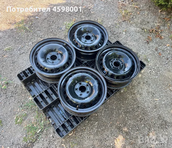4бр.Оригинални железни джанти 16цола 5x114.3 за Trafic,Vivaro,Duster,Talento,Primastar,X-Trail, снимка 2 - Гуми и джанти - 55590759