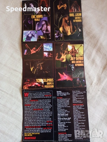 Manowar - Hell on Wheels.Live, снимка 6 - Аудио касети - 55077672