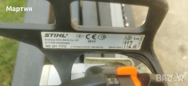 Бензинова резачка щил мс 201 stihl , снимка 5 - Градинска техника - 54921323