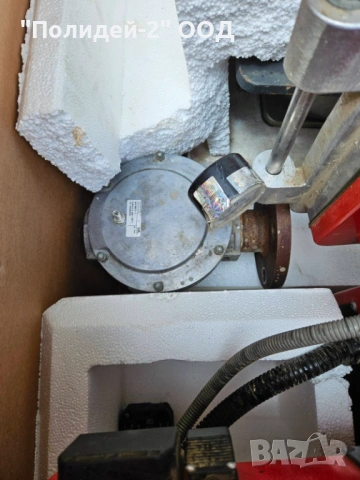 Стоманен водогреен котел Hoval + Комбинирана немска горелка Giersch, снимка 12 - Други машини и части - 54036537