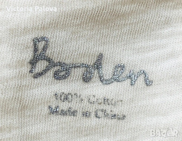 Изящна памучна блуза BODEN със сияйни златни точки , снимка 11 - Блузи с дълъг ръкав и пуловери - 54020292