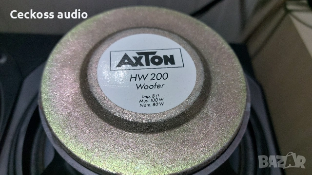 🔥 AXTON HW 200 Woofer – Перфектно състояние! 🔥, снимка 6 - Тонколони - 54414838