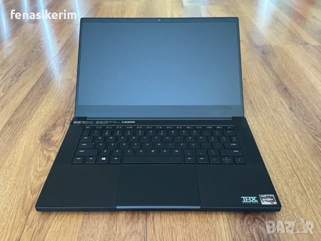 14' 2.5K 165Hz Ryzen 9 6900HX Razer Blade 16GB DDR5/512GB NVMe/Nvidia RTX 3070 Ti 8GB/Бат. 6ч., снимка 3 - Лаптопи за работа - 54254592