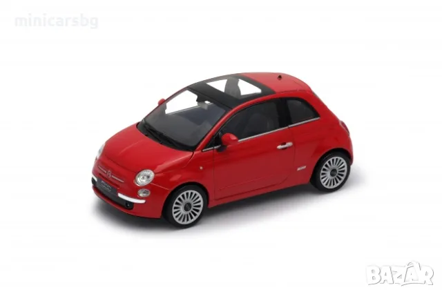 Метални колички: Fiat 500
