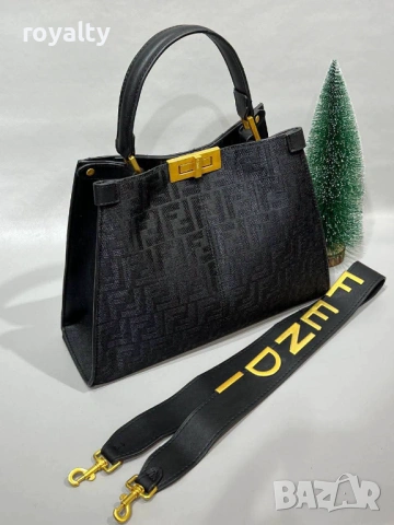 Fendi Нова Кожена Дамска Чанта Фенди Различни Цветове , снимка 5 - Чанти - 54649738