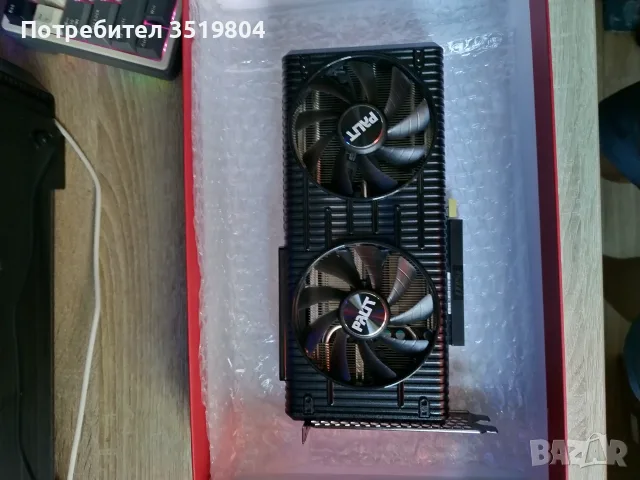 Видео карта GeForce 3060 PALIT 12GB, снимка 5 - Видеокарти - 55458878