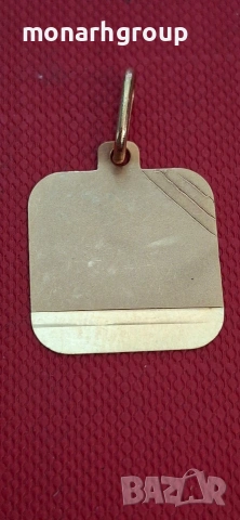 Златна висулка 18К, снимка 2 - Колиета, медальони, синджири - 54289657