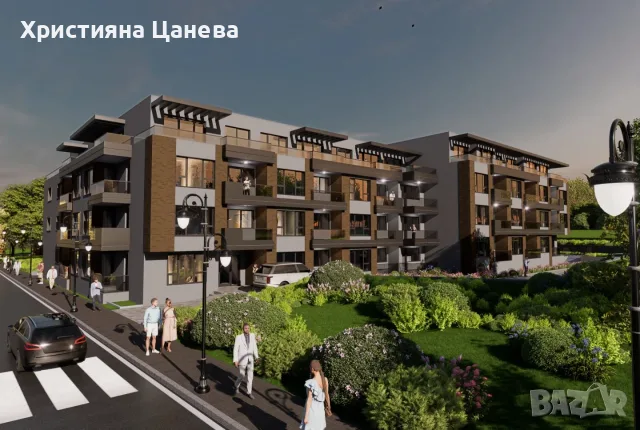 Продавам 2-стаен апартамент с включено външно паркомясто, снимка 3 - Апартаменти - 55625080