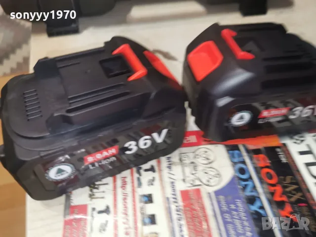 36v 8ah x2 battery pack 0108261832, снимка 4 - Винтоверти - 55503896