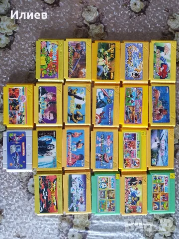 Лот от 22 ретро касети за конзола (ТЕРМИНАТОР / NES / SEGA / 8-bit), снимка 2 - Игри за Nintendo - 55345236