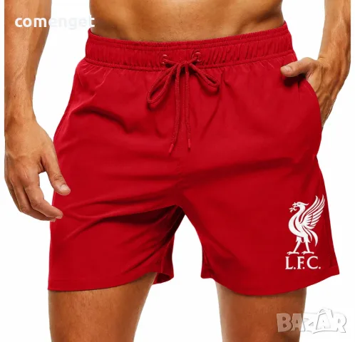 ЛЯТО 2026! Мъжки бански / плувни шорти LIVERPOOL / ЛИВЪРПУЛ. Поръчай на отбор по ИЗБОР!