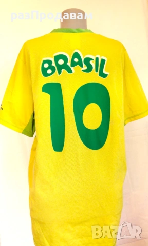 Спортна Тениска- Brasil FIFA World Cup- Foodball - Футбол, снимка 2 - Тениски - 54807134
