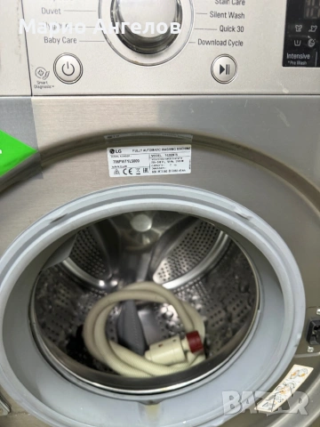 Пералня сива Слим 7кг А+++ LG  Germany Гаранция, снимка 5 - Перални - 53962063