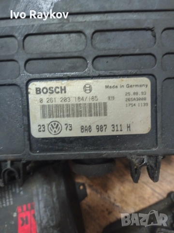  Компютър VW Golf 3 1.8i 1993г. , 8A0907311H , 0261203184 , снимка 2 - Части - 54527746