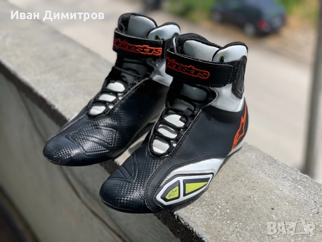 Мото боти Alpinestars 42 размер, снимка 2 - Спортни обувки - 54694240