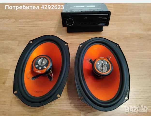  СD-Player JVC с тонколони, снимка 13 - Аудиосистеми - 54087310
