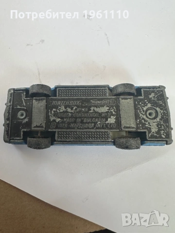 Lincoln Continental Mark V Matchbox Мачбокс България метална количка, снимка 7 - Колекции - 54723503