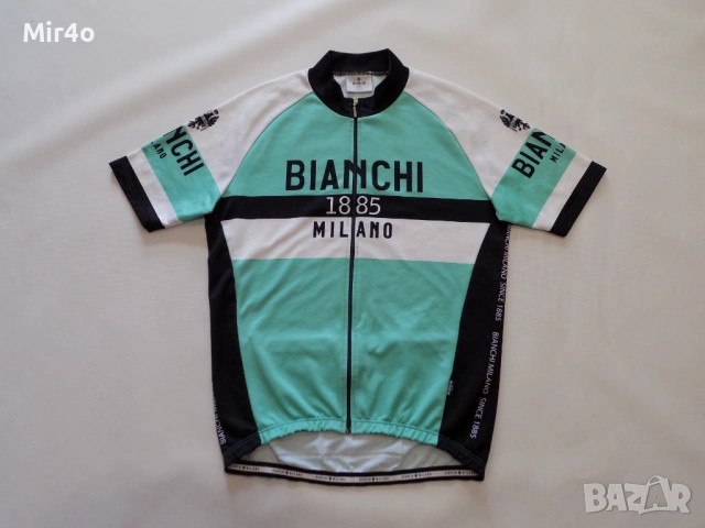 вело джърси bianchi milano тениска екип блуза горнище мъжко оригинално XXL