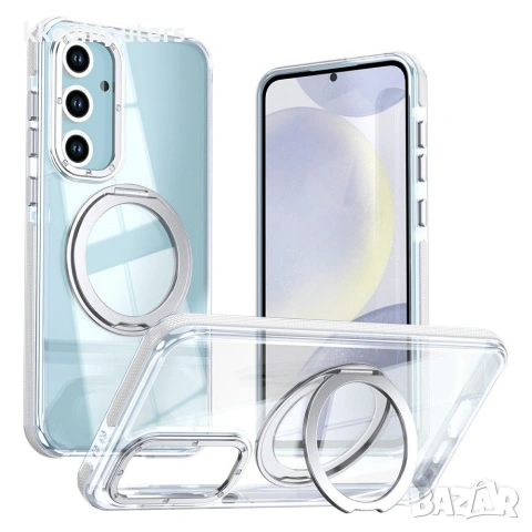Samsung Galaxy S26 FE Калъф - Магнитен пръстен, PC+TPU, 5 цвята