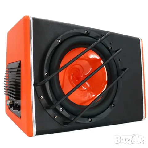 Бас каса 3800W за кола - субуфер с 10” високоговорител и интегриран усилвател + окабеляване , снимка 4 - Аксесоари и консумативи - 55599432