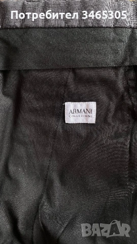 Armani Collezioni мъжки вълнен панталон , снимка 6 - Панталони - 54663121