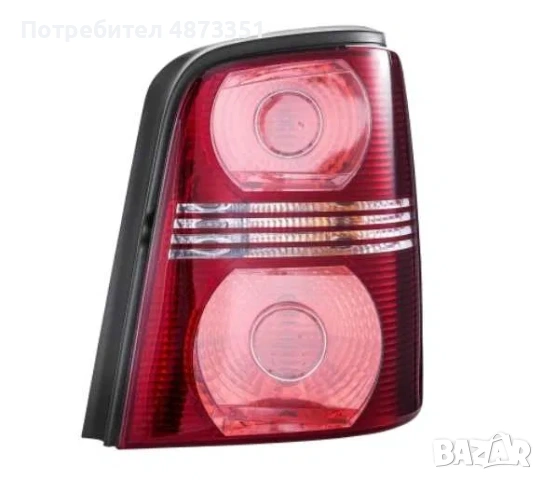 Чисто нов oригинален десен стоп HELLA за VW Touran (2003-2006) - с платка