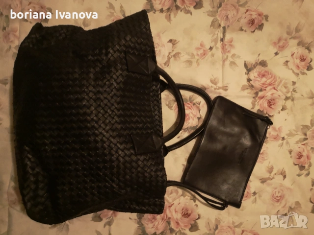 естествена кожа prada, montini, botega veneta , снимка 10 - Чанти - 54387466