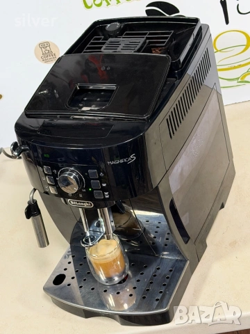 Кафемашина кафе автомат delonghi magnifica S с гаранция, снимка 6 - Кафемашини - 53986615