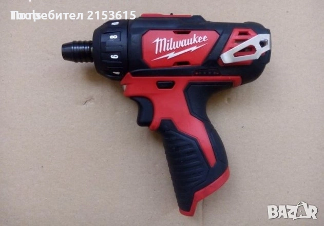 оригинален Milwaukee M12 BD 14 hex бит винтоверт 12V