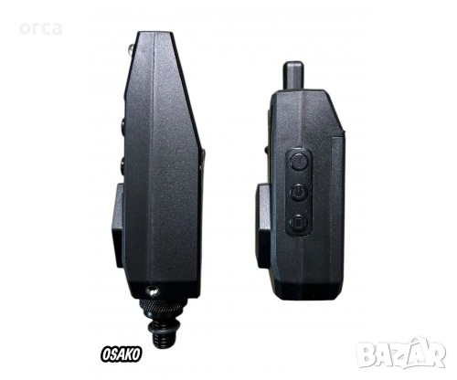 Комплект сигнализатори OSAKO 518RXL с лампа 3+1+1 и 4+1+1 карп, снимка 3 - Такъми - 54226249