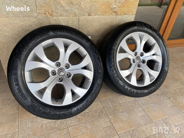 17" 5x108 Citroen Original , снимка 4 - Гуми и джанти - 54971129