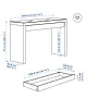 Бюро - тоалетна маса IKEA - MALM, снимка 4