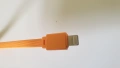  Mini Power Bank 5000mAh WUW-Y134 с вграден Lightning кабел + Type-C и LED дисплей – почти като нов, снимка 3