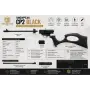 Въздушна пушка SNOWPEAK CP2 BLACK CO₂ – кал. 5.5 мм, снимка 3